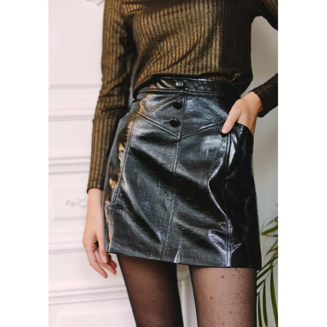 La Petite EtoileJupe MILANA noir