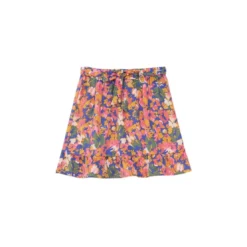 La Petite EtoileJupe PAPAVIE fleurs bleu