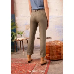 La Petite EtoilePantalon Aaron vert olive