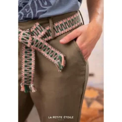 La Petite EtoilePantalon Aaron vert olive