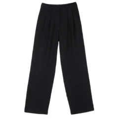 La Petite EtoilePantalon Droit ARLOW noir en coton