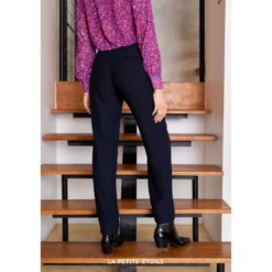 La Petite EtoilePantalon Katnis bleu marine