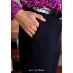 La Petite EtoilePantalon Katnis bleu marine