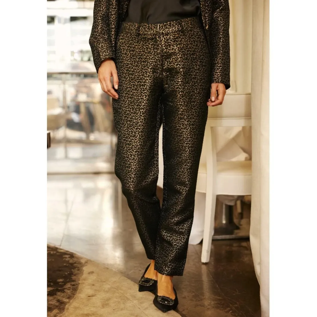 La Petite EtoilePantalon PADDY mordore doré