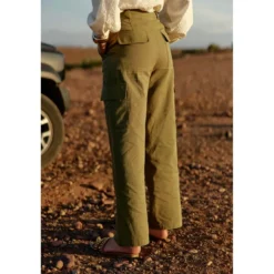 La Petite EtoilePantalon PINA kaki en coton