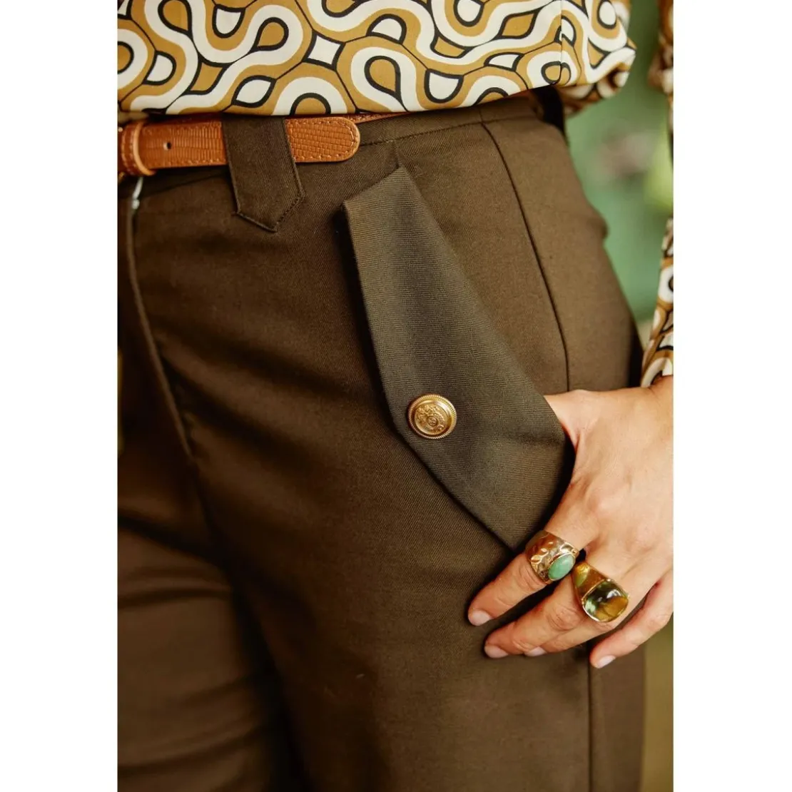 La Petite EtoilePantalon RIEL - Kaki