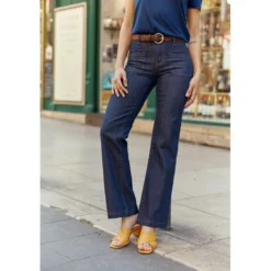 La Petite EtoilePantalon SONNY - Brut bleu en coton