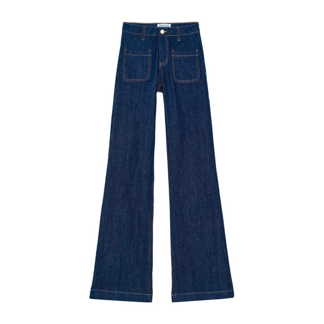 La Petite EtoilePantalon SONNY - Brut bleu en coton
