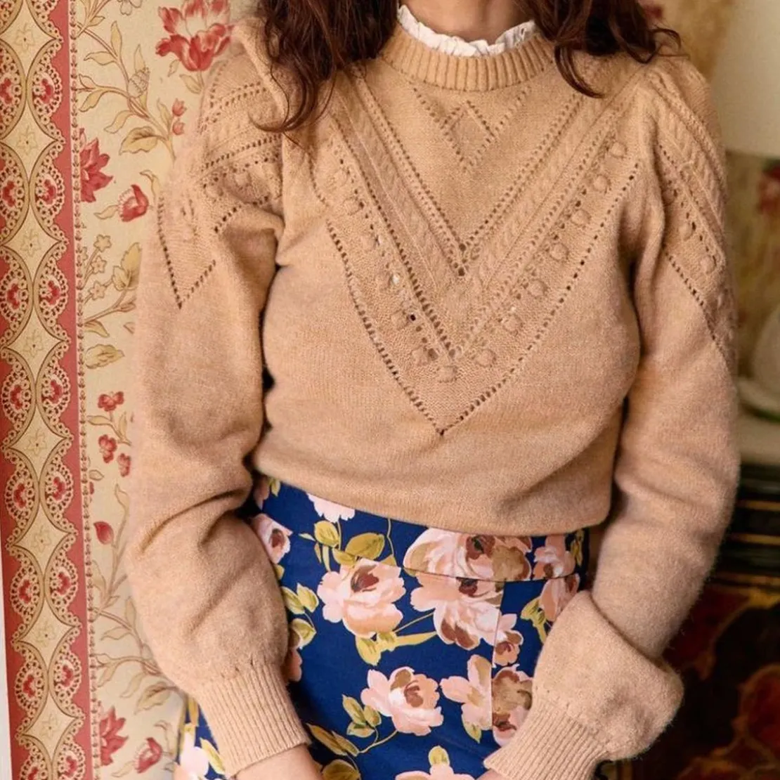 La Petite EtoilePull MARTA beige