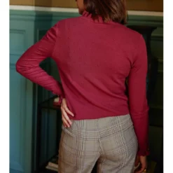 La Petite EtoilePull SOLFERINOS - Framboise en viscose