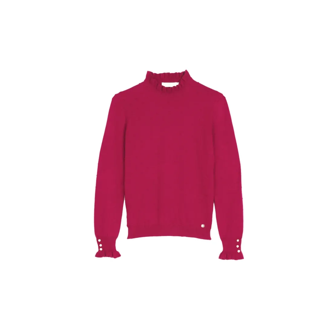 La Petite EtoilePull SOLFERINOS - Framboise en viscose