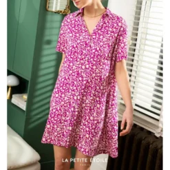 La Petite EtoileRobe CADLIA violet en viscose