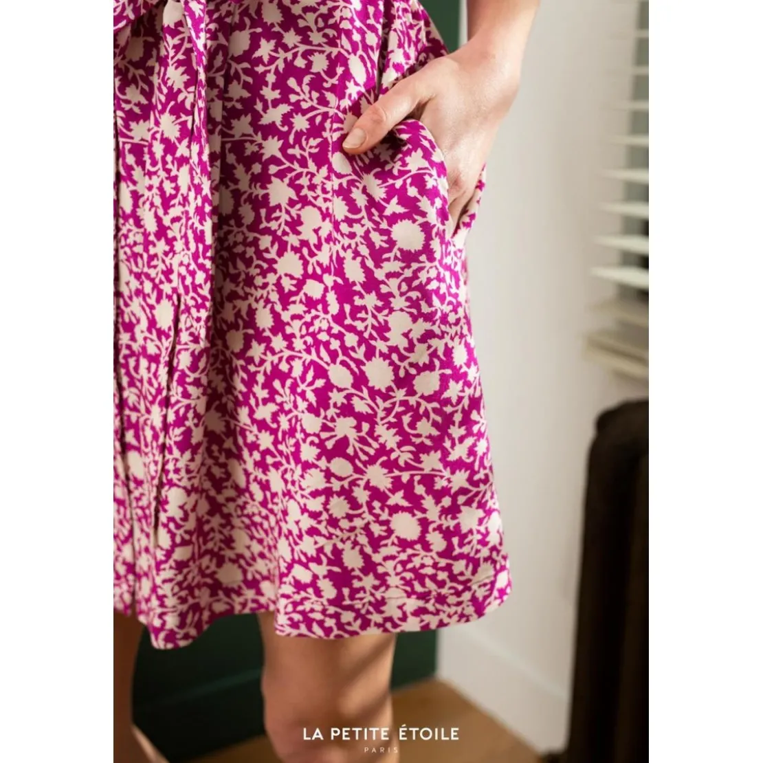 La Petite EtoileRobe CADLIA violet en viscose