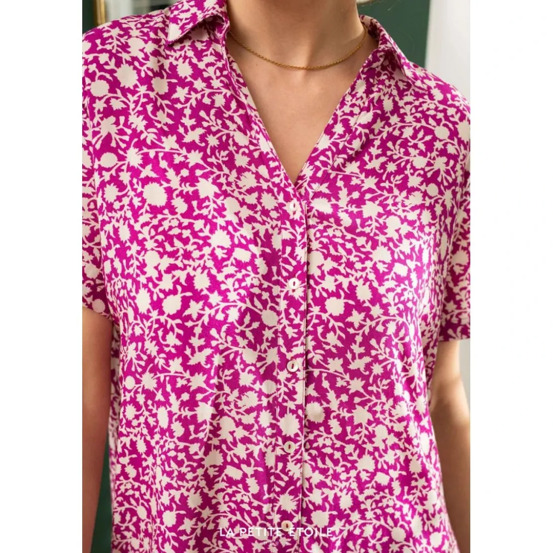 La Petite EtoileRobe CADLIA violet en viscose