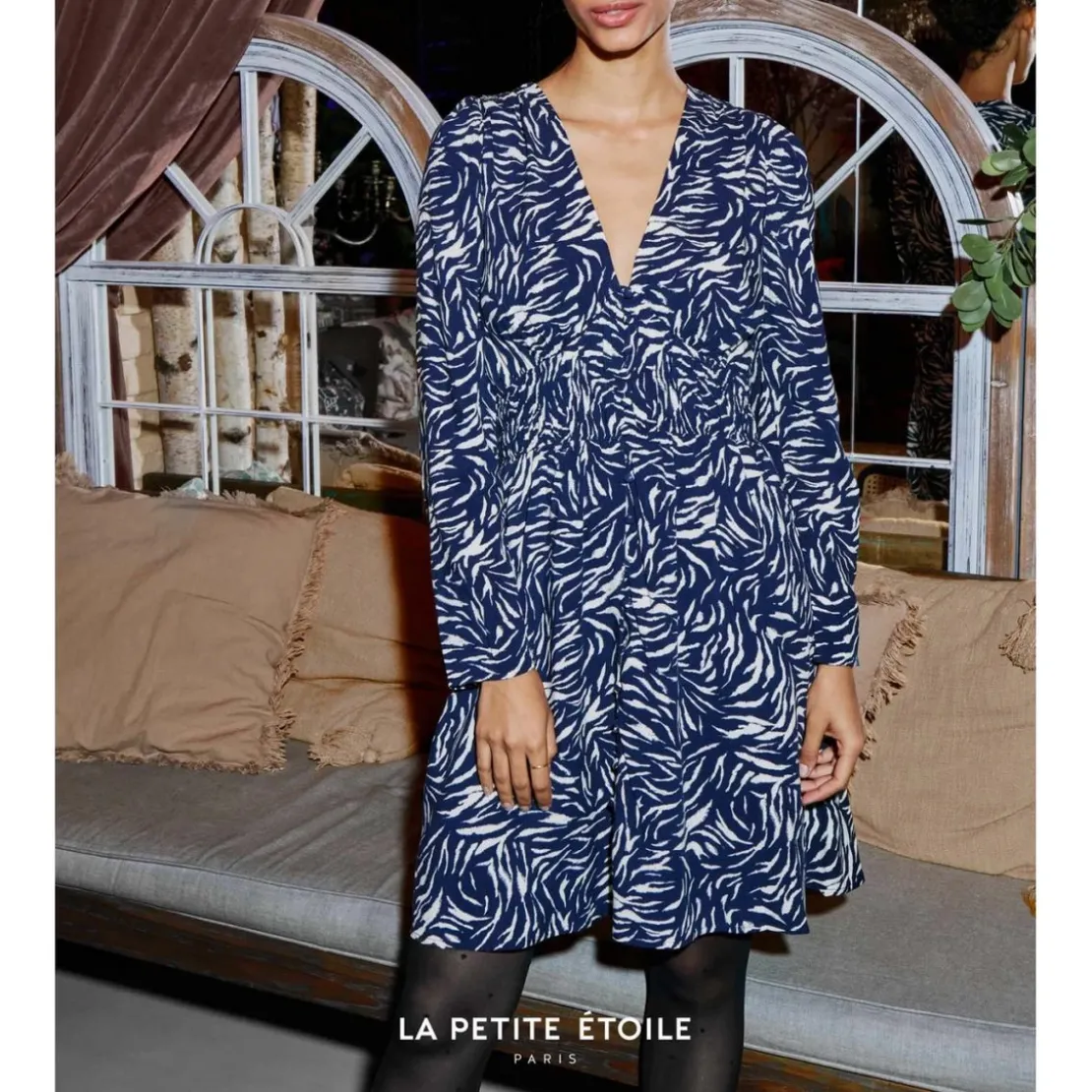 La Petite EtoileRobe LAMINE noir