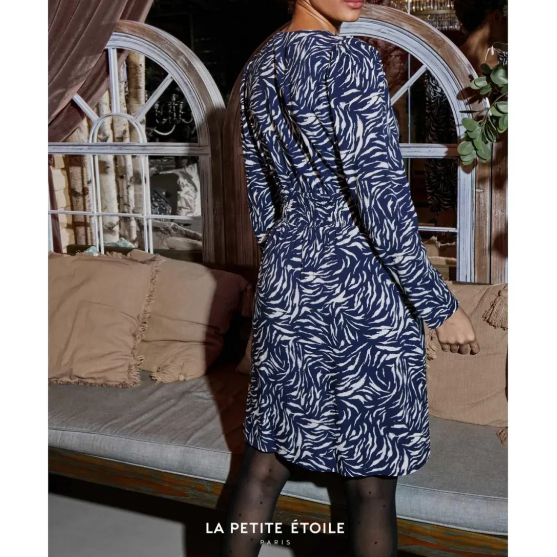 La Petite EtoileRobe LAMINE noir
