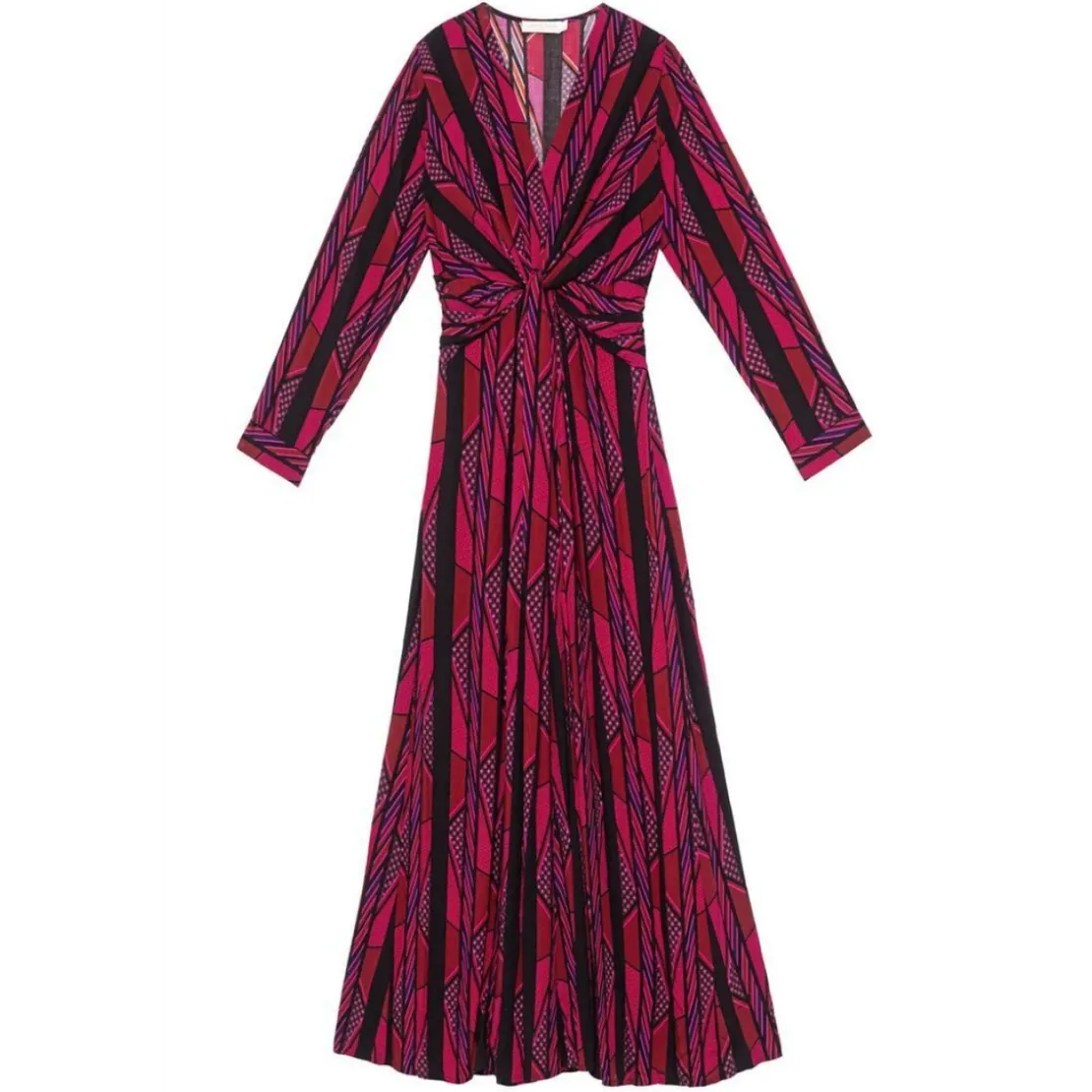 La Petite EtoileRobe Longue REY cravate en viscose