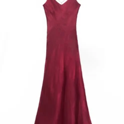 La Petite EtoileRobe Longue RAINEE bordeaux en viscose