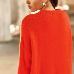 La Petite EtoileRobe Maille MAELLE rouge