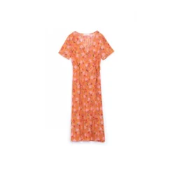 La Petite EtoileRobe Midi CARLANA orange