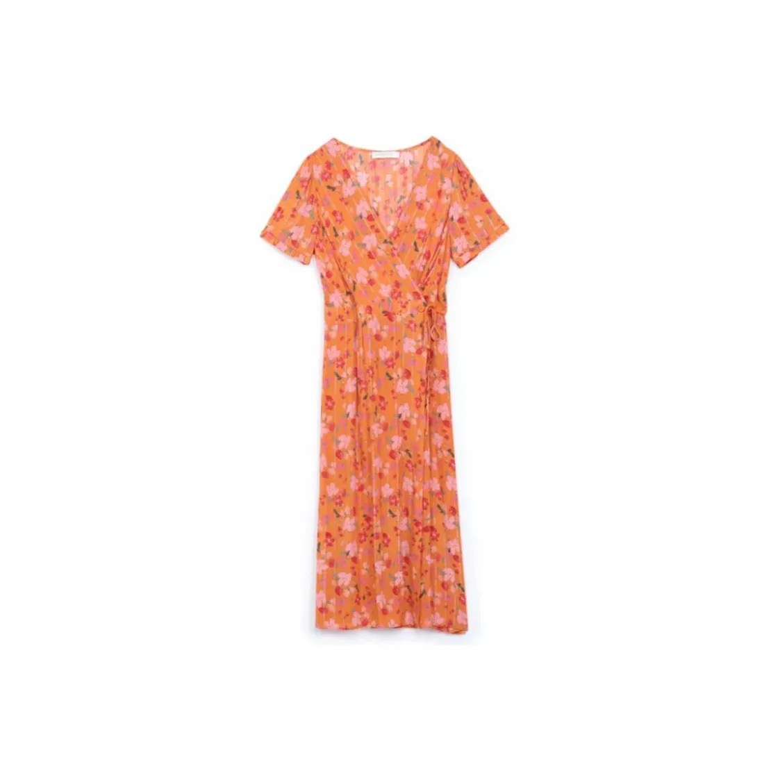 La Petite EtoileRobe Midi CARLANA orange