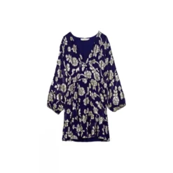 La Petite EtoileRobe NIDA bleu marine en viscose