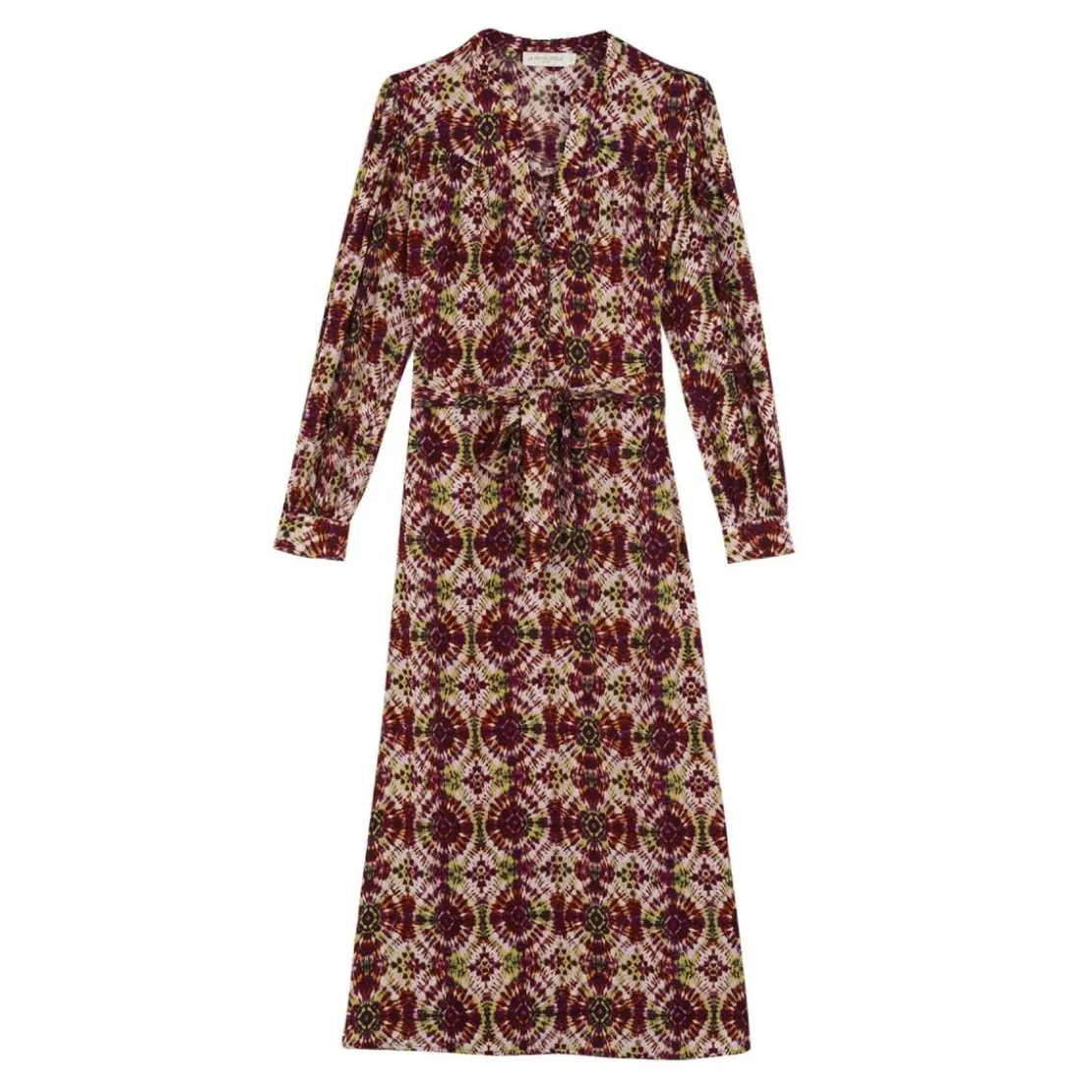 La Petite EtoileRobe RACHA - Psychedelique rouge en viscose