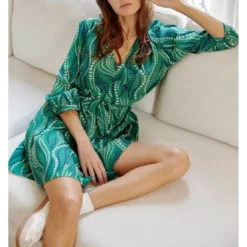 La Petite EtoileRobe RAFAELLA muguet vert en viscose