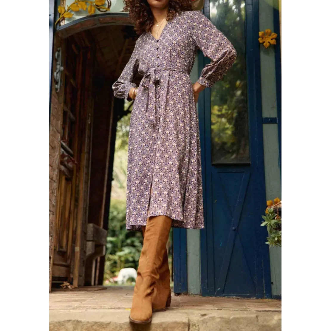 La Petite EtoileRobe RAVENA flower en viscose multicolore