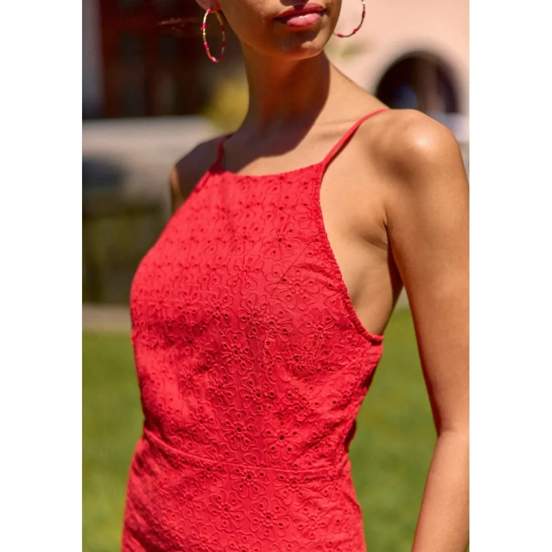 La Petite EtoileRobe RINDRA rouge en coton