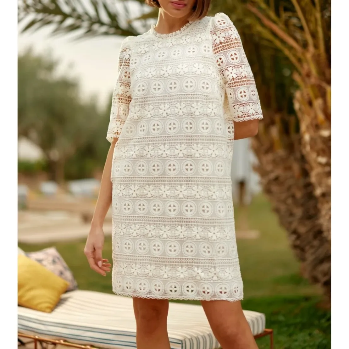 La Petite EtoileRobe ROTILIE blanc