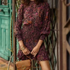 La Petite EtoileRobe RUDI gipsy violet en viscose