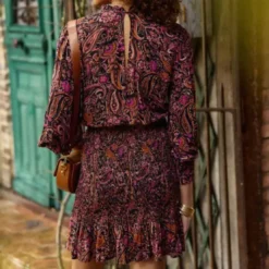 La Petite EtoileRobe RUDI gipsy violet en viscose