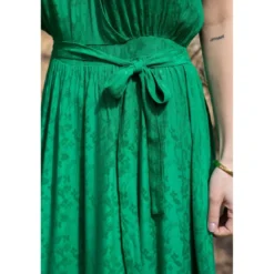 La Petite EtoileRobe YVORA vert en viscose