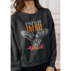 La Petite EtoileSweat EGERIE-SWEAT anthracite en viscose