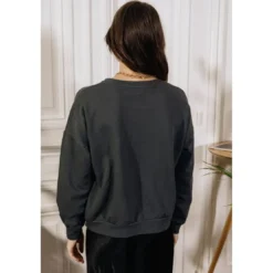 La Petite EtoileSweat EGERIE-SWEAT anthracite en viscose