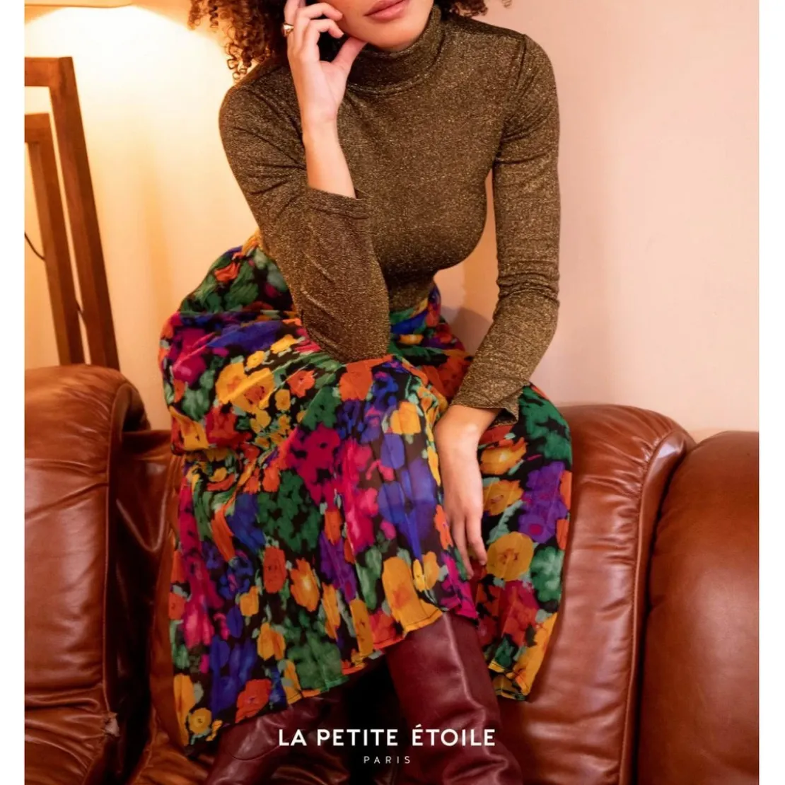 La Petite EtoileT-Shirt GAELLA noir