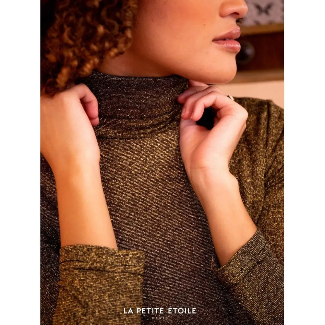 La Petite EtoileT-Shirt GAELLA noir