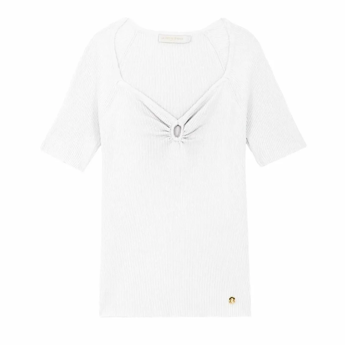 La Petite EtoileT-Shirt THERESA blanc en viscose