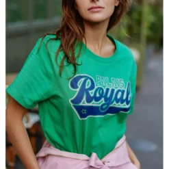La Petite EtoileT-Shirt TROYAL vert en coton