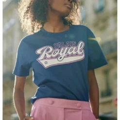 La Petite EtoileT-Shirt TROYAL marine en coton