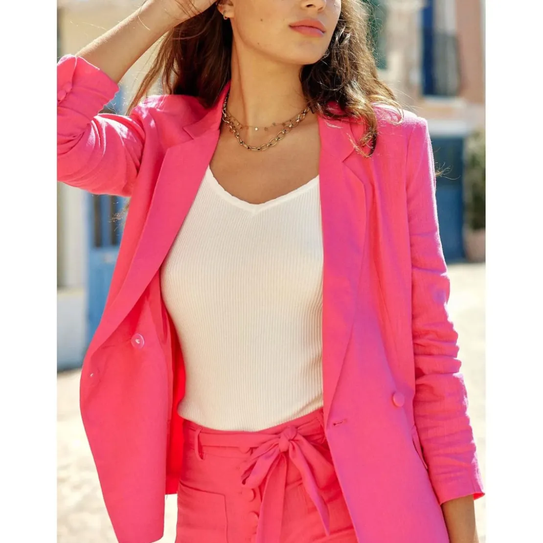 La Petite EtoileVeste AILEEN fuchsia