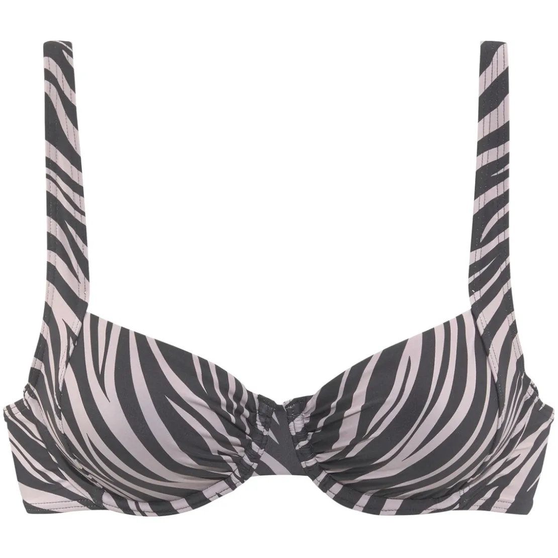 LascanaHaut de maillot de bain corbeille - Noir- Kaa