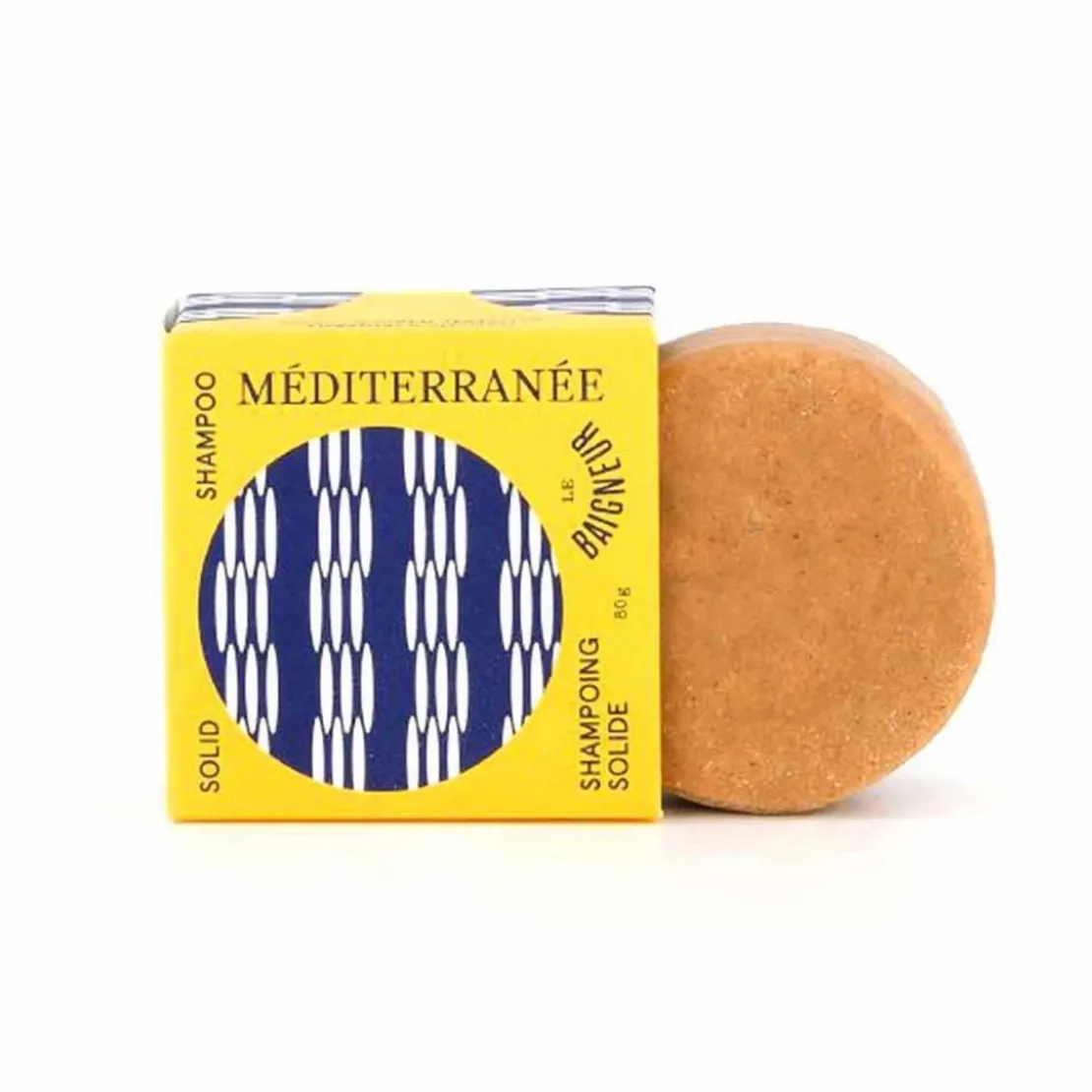 Le BaigneurShampoing Solide Méditerranée80 g