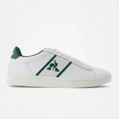 Le coq sportifBaskets CLASSIC SOFT Blanc/Noir en cuir