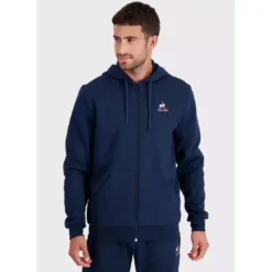 Le coq sportifSweat à capuche ESS FZ N°4 M Bleu en coton