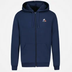 Le coq sportifSweat à capuche ESS FZ N°4 M Bleu en coton