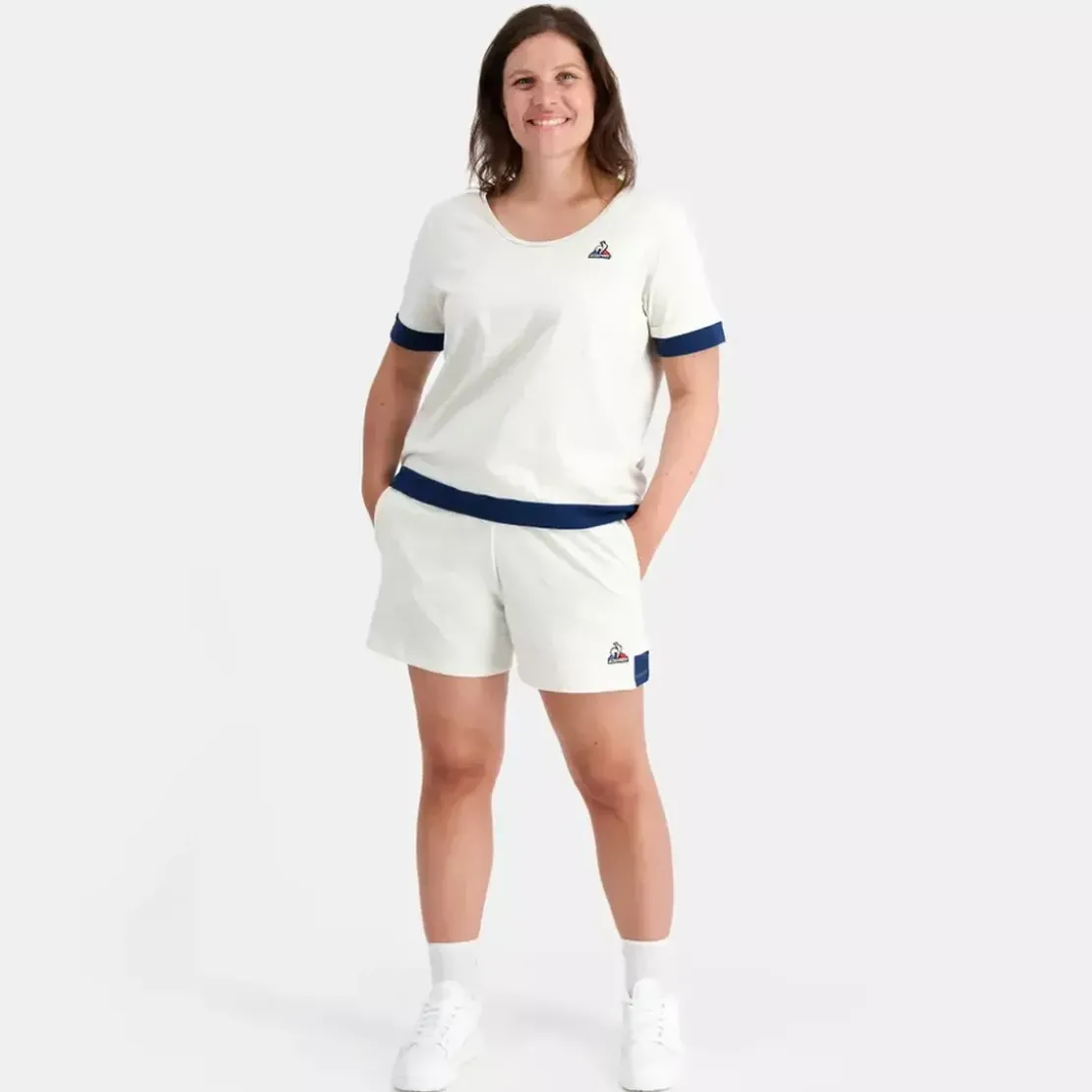 Le coq sportifT-shirt SAISON SS N°2 W Beige en coton
