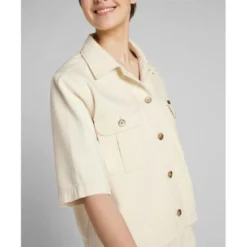 LeeBlouson Femme en Cotonécru