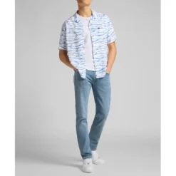 LeeChemise blanche Resort 100% Viscoseen coton